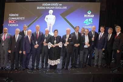 BUSİAD'ın başarı ödülleri sahiplerini buldu