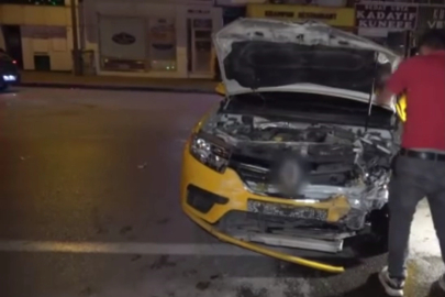 Bursa’da minibüs, taksiye ve yayalara çaptı! 4 yaralı