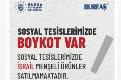 Bursa’da belediyelerden boykot kararı