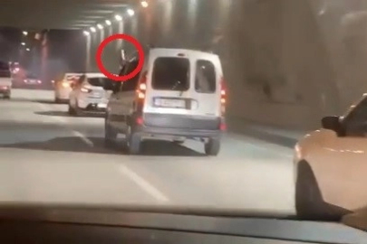 Düğün konvoyu tehlike saçtı!