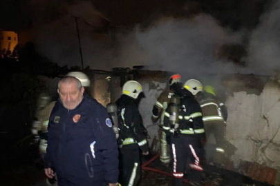 Bursa'da 90 yaşındaki kadın yangında hayatını kaybetti