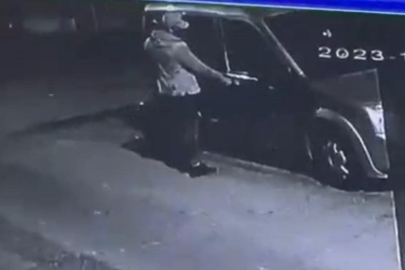 Müşteri gibi geldiği iş yerinde araç çalıp kayıplara karıştı