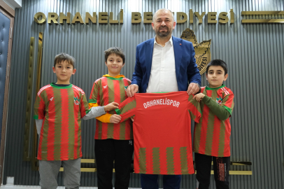 Orhaneli'de öğrencilerin forma heyecanı