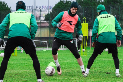 Bursaspor taktik idman yaptı