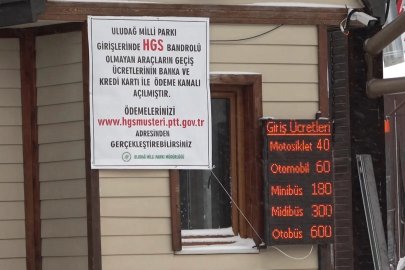 Uludağ'da HGS karmaşası