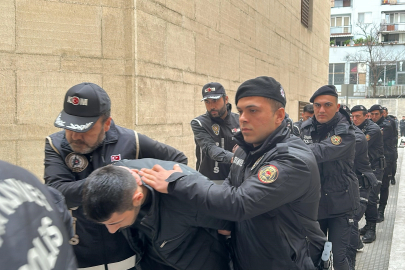 Kafes-46" şüphelileri adliyeye sevk edildi