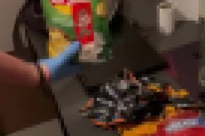 Cips paketlerinden uyuşturucu çıktı