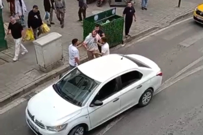 Bursa'da "yol verme" kavgası