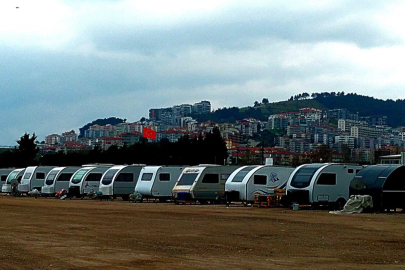 Mudanya 50’den fazla karavana ev sahipliği yapıyor