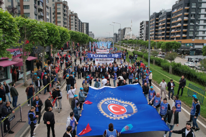 Bursa'da 1 Mayıs coşkusu