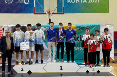 İnegöl Belediyespor oryantiring U14 Takımı, Türkiye Şampiyonu oldu