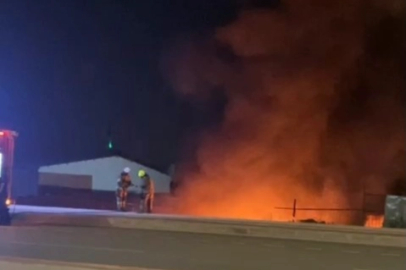 Bursa’da geri dönüşüm tesisinde yangın