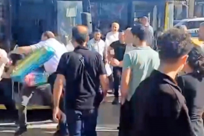 Bursa’da taksi ile belediye otobüsü şoförleri kavga etti