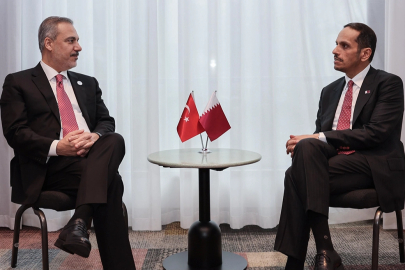 Bakan Fidan Katar Başbakanı ve Dışişleri Bakanı Al Sani ile görüştü