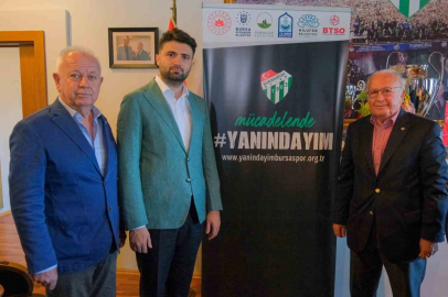 Bursaspor Kulübü’nde ‘Yanındayım’ kampanyası büyüyor