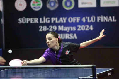 Masa tenisinde Süper Lig Dörtlü Finali heyecanı