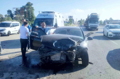 Bursa-Balıkesir karayolunda kaza! 5 yaralı