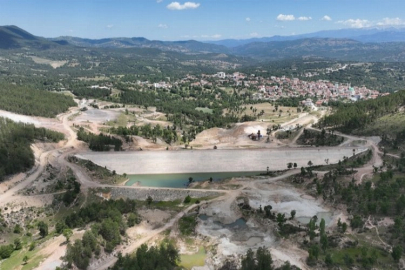 Bursa Büyükorhan'da Kocadere Göleti 850 bin metreküpü depolayacak