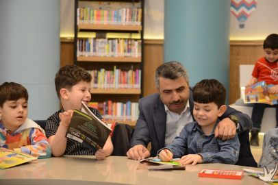 ÇOCUK KÜTÜPHANESİ YILDIRIMLI ÇOCUKLARIN İKİNCİ ADRESİ OLDU