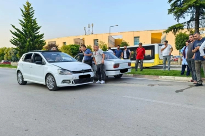 Kaza yapan sürücü: "Hatasız, boyasız aracım hasar gördü