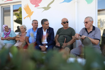 Gemlik Belediye Başkanı Deviren'den yaşlılara ziyaret