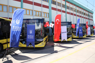Bursa'da ulaşım filosu büyüyor: "Güvenli seyahat ve güler yüzlü hizmet