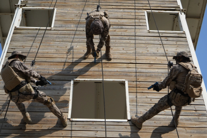 Bursa Polis Özel Harekat'tan nefes kesen tatbikat