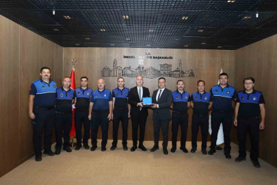 İnegöl Belediye Başkanı Taban Zabıta Haftasını Kutladı