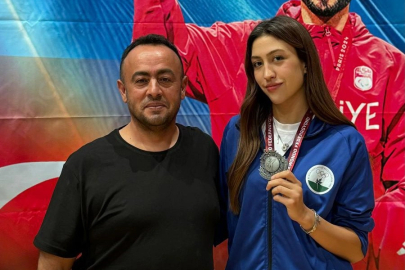 Osmangazili tekvandocu Türkiye ikincisi oldu