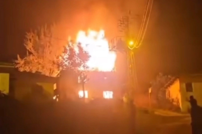 Bursa'da korkutan yangın!