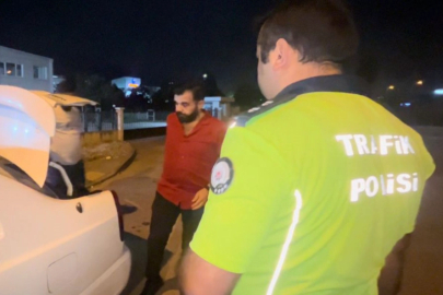 Alkol kontrolüne yakalandı, 'Müşterim çağırdı, 2 tane içtim' dedi