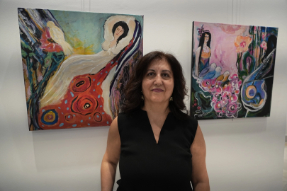 Süheyla Yurtal'ın sergisi sanatseverlerle buluştu