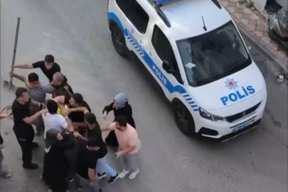 Polis ekipleri zor ayırdı