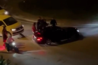 Drift atan magandalara mahalle sakinleri dur dedi