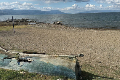 İznik Gölü kuraklık tehlikesi altında