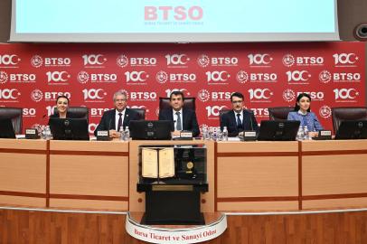 BTSO Ekim Ayı Meclis Toplantısı gerçekleştirildi