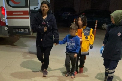 Çocuklar çakmakla oynarken evi yaktı