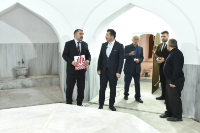 Tarihi Çarşı Hamamı Açılış İçin Gün Sayıyor