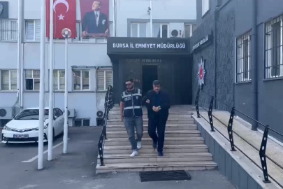 Hapis cezası bulunan şüpheli oğlunu ziyaret ederken yakalandı