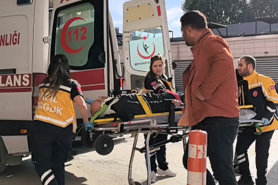 Çatıdan düşen elektrik teknikeri yaralandı