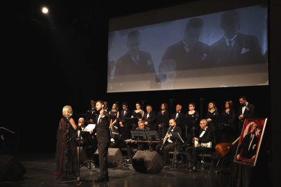 Atatürk Nilüfer’de sevdiği şarkılarla anıldı