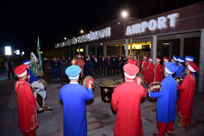 İlk sefere mehterli karşılama