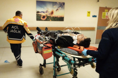 Kazada yaralanan motosikletli genç yaşam mücadelesine yenik düştü