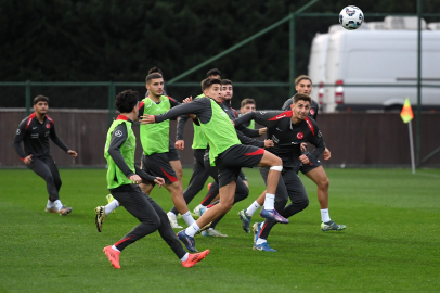 Ümit Milli Futbol Takımı Sırbistan maçı hazırlıklarını tamamladı