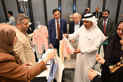 Bursalı bebe ve çocuk konfeksiyoncuları Suudi Arabistan’da