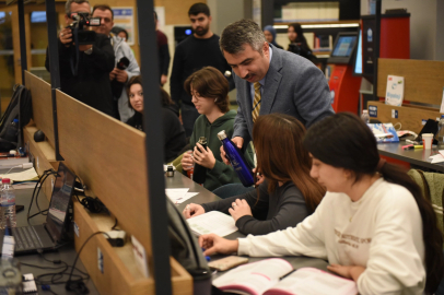 Bu ilçede plastik şişe kullanılmıyor