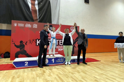 Mudanyalı minik karatecilerin ilk başarıları mutlu etti