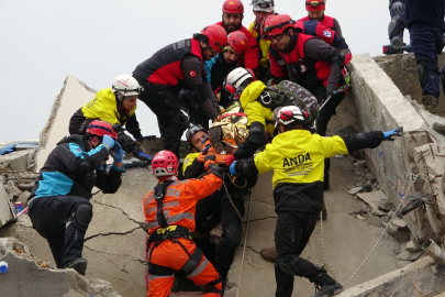 Bursa'da gerçeği aratmayan tatbikat
