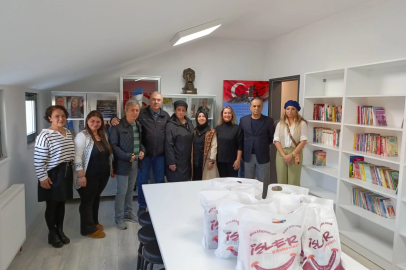 Şehidin okulunda kitap seferberliği