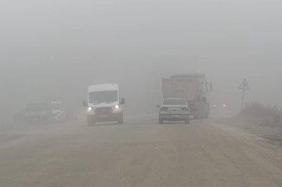 İnegöl'de yoğun sis hayatı olumsuz etkiledi
